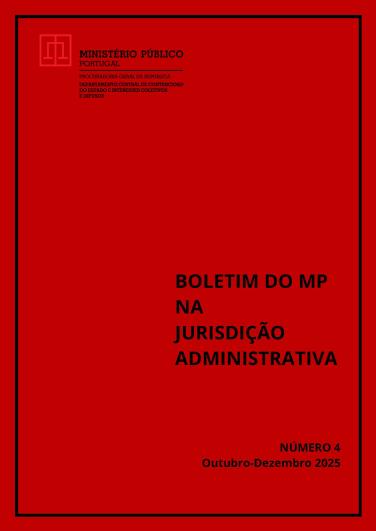 Boletim do MP na jurisdição administrativa, n